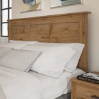 Laminierte Kopfstütze aus Holzwerkstoff, Doppel-/Queensize, höhenverstellbar, 165 cm B