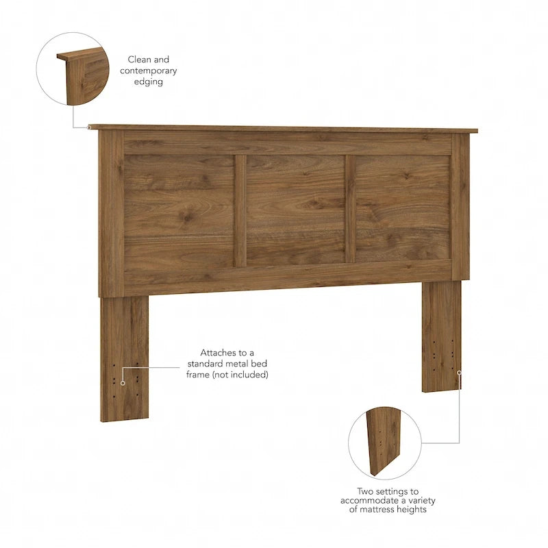 Laminierte Kopfstütze aus Holzwerkstoff, Doppel-/Queensize, höhenverstellbar, 165 cm B