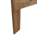 Laminierte Kopfstütze aus Holzwerkstoff, Doppel-/Queensize, höhenverstellbar, 165 cm B