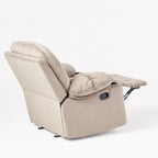 Manueller Relaxsessel aus Stoff mit zwei Getränkehaltern 42,5"L x 37"B x 41"H