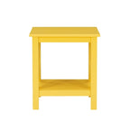 Beistelltisch aus Kiefernholz 50,8 x 43,2 x 55,9 cm