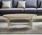 50 X 28 X 19 Antique White Coffee Table