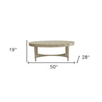 Massivholz Oval Couchtisch mit offener Ablage und gedrechselten Beinen 127 cm B x 71 cm T x 48 cm H