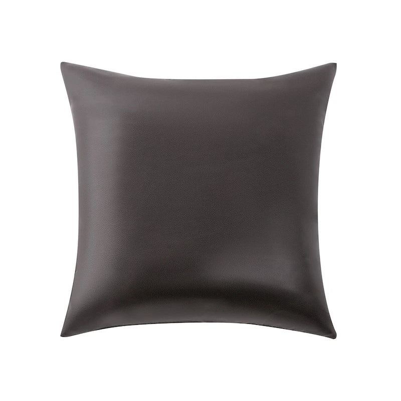 Kunstleder-Dreisitzer-Sofa mit hoher Rückenlehne und gepolsterten Armlehnen 210 cm B x 82,5 cm T x 96,5 cm H