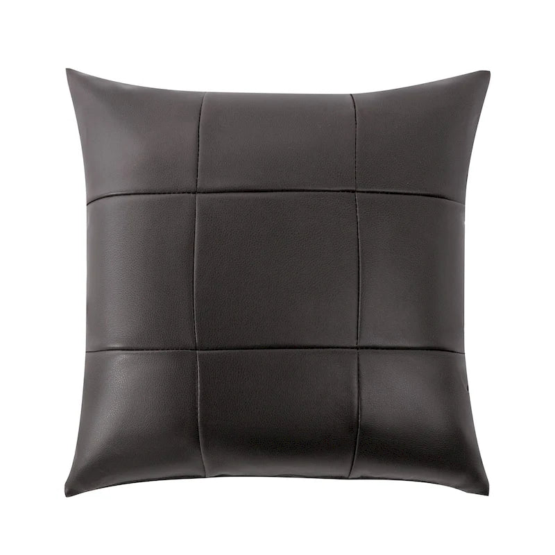 Kunstleder-Dreisitzer-Sofa mit hoher Rückenlehne und gepolsterten Armlehnen 210 cm B x 82,5 cm T x 96,5 cm H