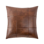 Kunstleder-Dreisitzer-Sofa mit hoher Rückenlehne und gepolsterten Armlehnen 210 cm B x 82,5 cm T x 96,5 cm H