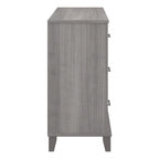 Kommode, MDF & Laminat, 6 Schubladen mit kugelgelagerten Auszügen, 150,6 cm B x 41,9 cm T x 85,9 cm H