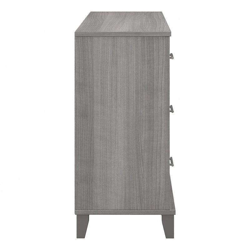 Kommode, MDF & Laminat, 6 Schubladen mit kugelgelagerten Auszügen, 150,6 cm B x 41,9 cm T x 85,9 cm H