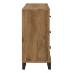 Kommode, MDF & Laminat, 6 Schubladen mit kugelgelagerten Auszügen, 150,6 cm B x 41,9 cm T x 85,9 cm H