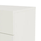 Doppelte Kommode aus Holzwerkstoff mit 8 Schubladen 140 cm B x 40 cm T x 81,7 cm H