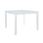 Akazie Echtholzfurnier Quadratischer Esstisch in Thekenhöhe 122 cm B x 122 cm T x 91 cm H