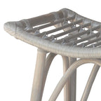 Rattan-Barhocker mit Sattelsitz, 61 cm Sitzhöhe