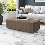 MDF- & PVC-rechteckiger Couchtisch, 120,65 cm B