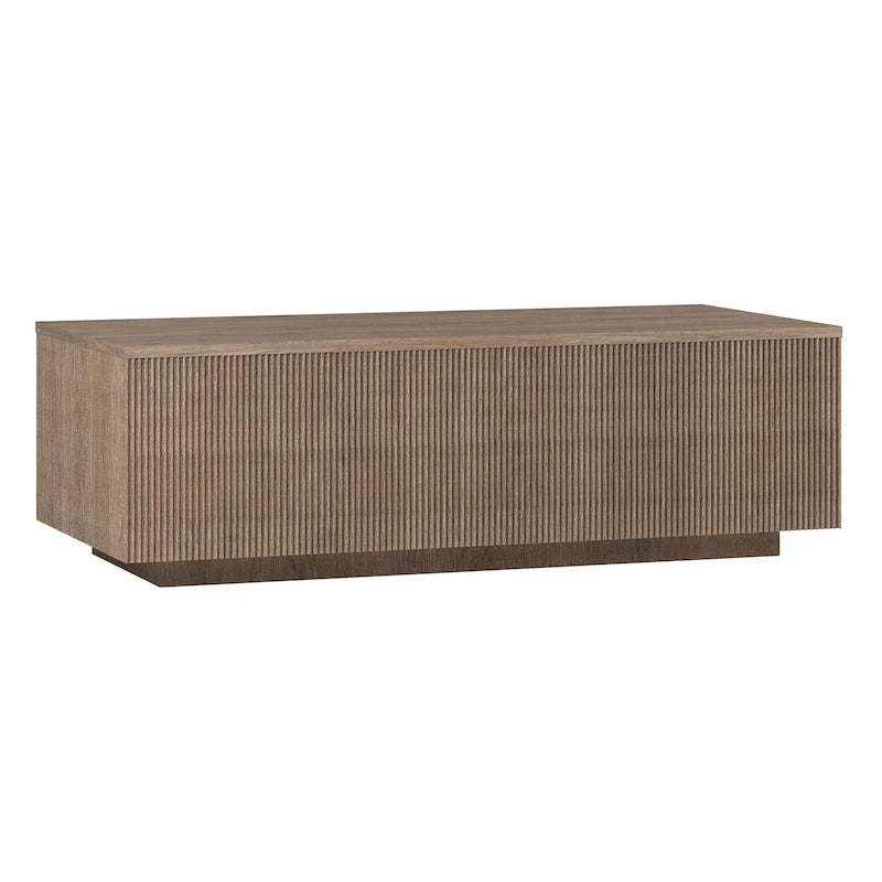 MDF- & PVC-rechteckiger Couchtisch, 120,65 cm B