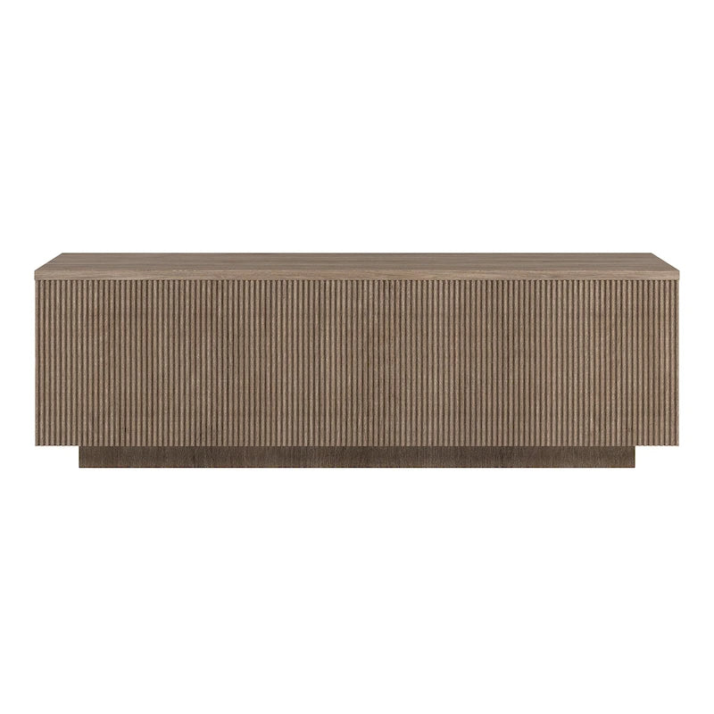 MDF- & PVC-rechteckiger Couchtisch, 120,65 cm B