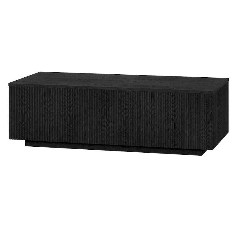 MDF- & PVC-rechteckiger Couchtisch, 120,65 cm B