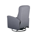 Drehbarer Schaukel- und Relaxsessel aus Massivholz und Polyestergewebe 75,5 cm B x 86,5 cm T x 103 cm H