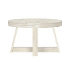 Runder Couchtisch aus massivem Kiefernholz 76,2 cm x 76,2 cm x 45,085 cm