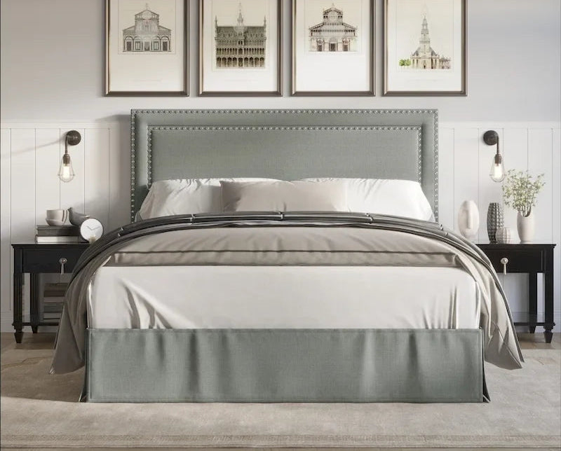 Keith Upholstered Panel Bed