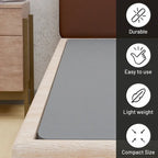 Stoff-Bettkastenauflage zur Matratzenunterstützung – geteiltes Design, 3,8 cm Profil