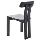 Esstischstuhl aus Massivholz im Mid-Century-Stil 48 cm B x 48 cm T x 81 cm H