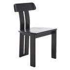 Esstischstuhl aus Massivholz im Mid-Century-Stil 48 cm B x 48 cm T x 81 cm H