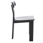 Esstischstuhl aus Massivholz im Mid-Century-Stil 48 cm B x 48 cm T x 81 cm H