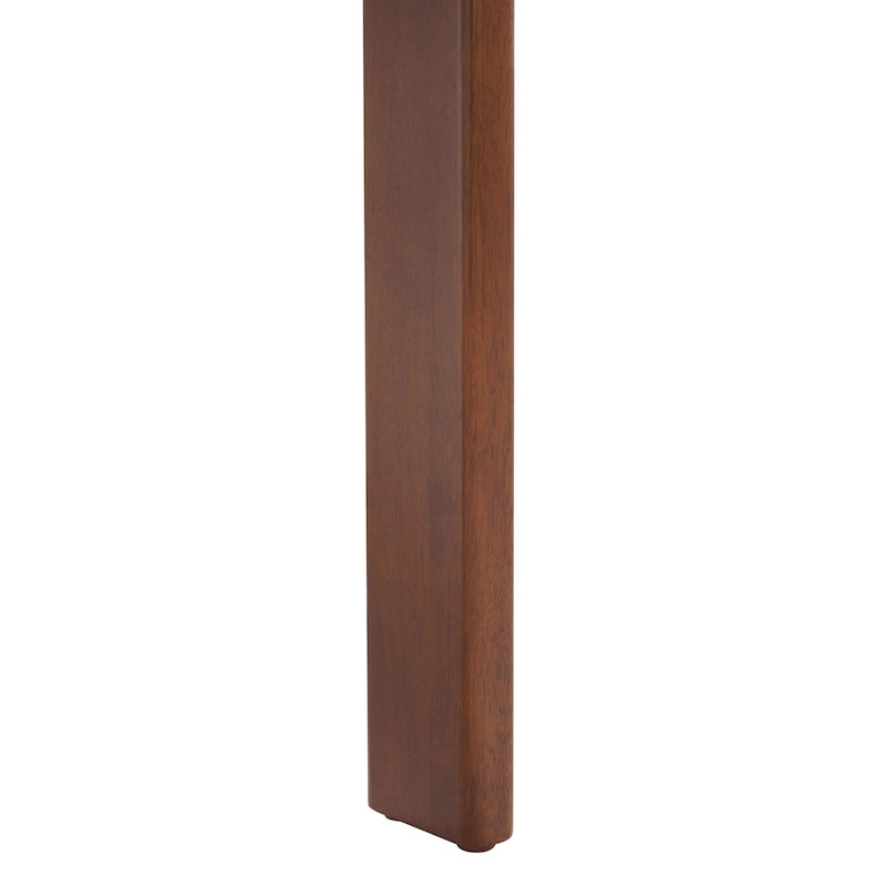 Esstischstuhl aus Massivholz im Mid-Century-Stil 48 cm B x 48 cm T x 81 cm H