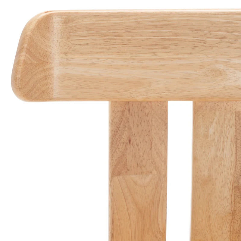 Esstischstuhl aus Massivholz im Mid-Century-Stil 48 cm B x 48 cm T x 81 cm H