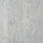 Runder Beistelltisch aus massivem grauem Marmor, 53 cm B x 53 cm T x 61 cm H