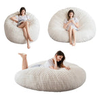 Sitzsack-Klappsofa aus hochdichtem Schaumstoff Klein 150 cm B / Mittel 180 cm B