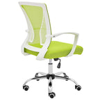 Ergonomischer Bürostuhl mit Rückenlehne aus Netzstoff und Schaumstoff, mit Lordosenstütze, 55,1 cm B x 59,9 cm T x 93-103,1 cm H
