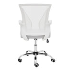 Ergonomischer Bürostuhl mit Rückenlehne aus Netzstoff und Schaumstoff, mit Lordosenstütze, 55,1 cm B x 59,9 cm T x 93-103,1 cm H