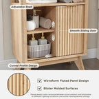 Badezimmerschrank aus Holzwerkstoff mit Kunstmarmorplatte und 3 Schubladen 58,9 cm B x 29,5 cm T x 81,3 cm H